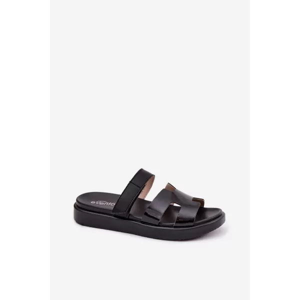  Dámské pantofle BOTO 26SD18-9807 BLACK 