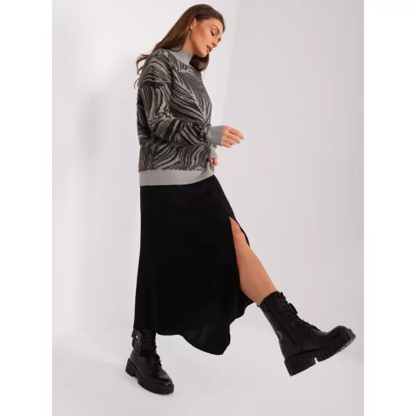  Dámský svetr WOOL FASHION ITALIA AT-SW-2357.96 KHAKI 