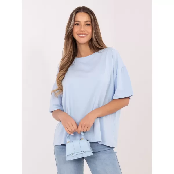  Dámské tričko RUE PARIS RV-BZ-A1230.12 LIGHT BLUE 