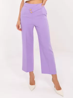 Dámské kalhoty RUE PARIS TO-SP-18150.02 BRIGHT PURPLE