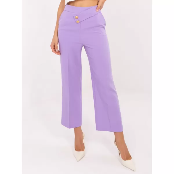  Dámské kalhoty RUE PARIS TO-SP-18150.02 BRIGHT PURPLE 