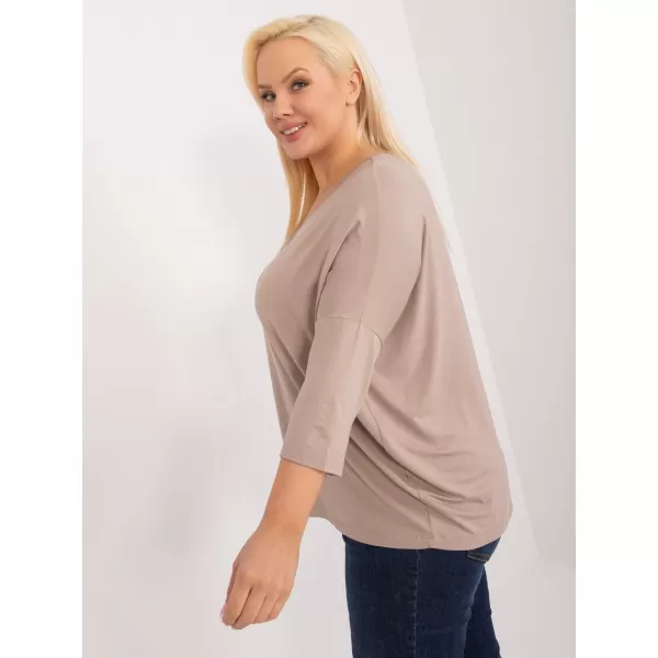  Dámská halenka RELEVANCE RV-BZ-5745.18 DARK BEIGE 
