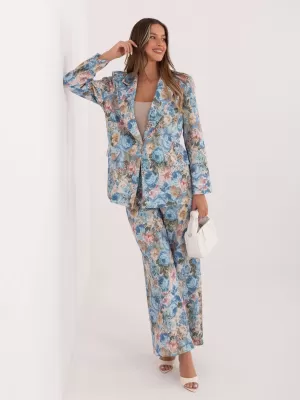 Dámská bunda RUE PARIS IT-MA-FL8932.60 LIGHT BLUE