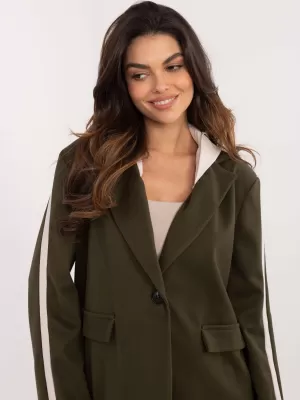 Dámská bunda ITALY MODA DHJ-MA-A8398.14X KHAKI