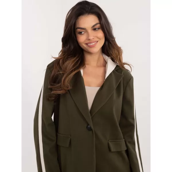  Dámská bunda ITALY MODA DHJ-MA-A8398.14X KHAKI 