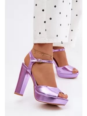 Dámské sandály BOTO H-46 LIGHT PURPLE