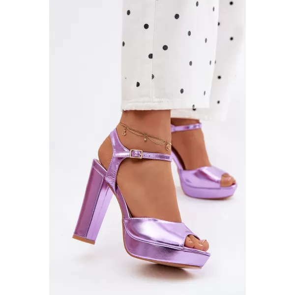 Dámské sandály BOTO H-46 LIGHT PURPLE 
