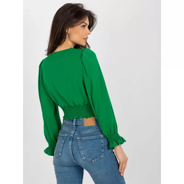  Dámská halenka ITALY MODA DHJ-BZ-13866.92P GREEN 