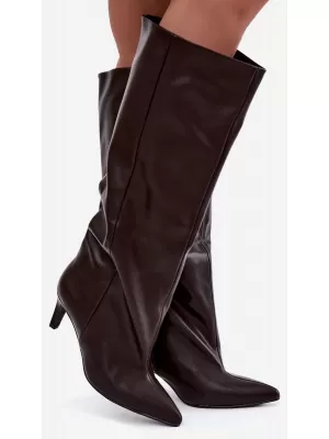 Dámské kozačky BOTO LA3155 BROWN