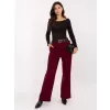 Dámské kalhoty ITALY MODA IT-SP-FL8252.18P BURGUNDY