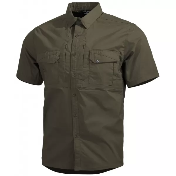  Pánská košile PENTAGON PLATO SHIRT SHORT K02019-SH RANGER GREEN 