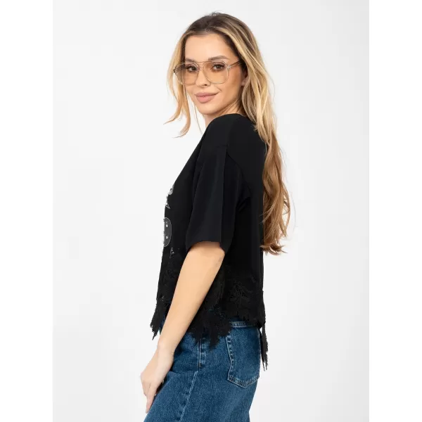  Dámské triko FACTORY PRICE IT-BZ-JL07.71 BLACK 