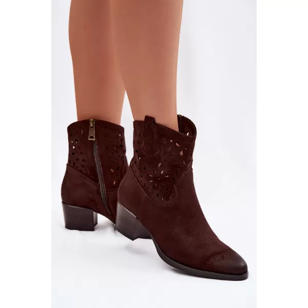  Dámské boty VINCEZA 58452 CHOCOLATE 