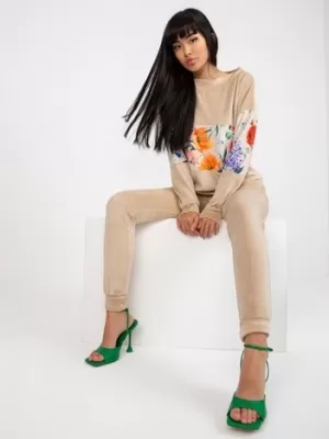 Dámský set RUE PARIS RV-KMPL-8172.44P BEIGE