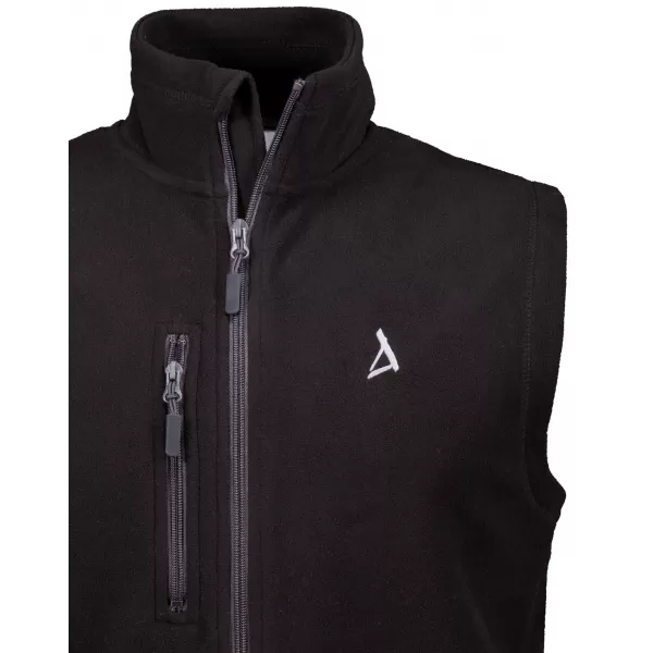  Pánská fleece vesta ALTISPORT ALM002525 ČERNÁ 