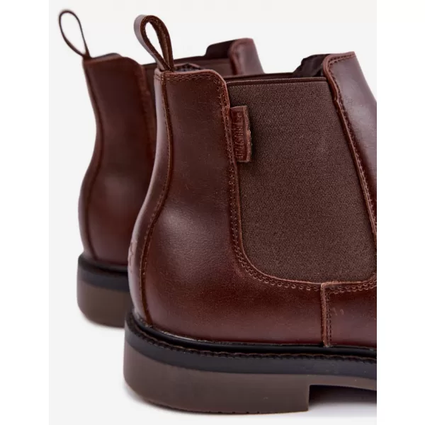  Pánské boty BIG STAR SHOES UU174279 BROWN/BEIGE SHADOWS 