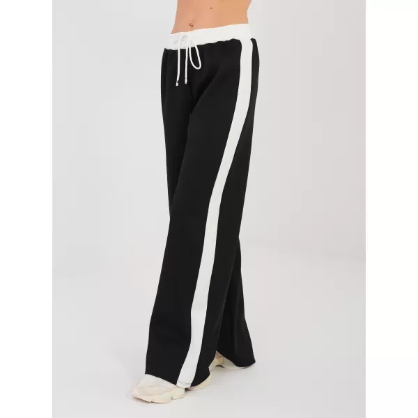  Dámská tepláková souprava RUE PARIS IT-KMPL-22210.95 BLACK 