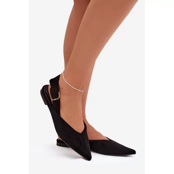  Dámské baleríny BOTO JH598/9755 BLACK 
