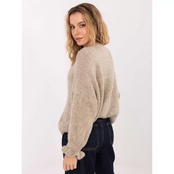  Dámský svetr ITALY MODA MI-SW-2911.91 BEIGE 