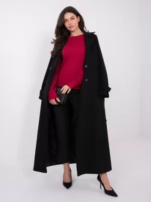 Dámská halenka RUE PARIS RV-BZ-A1052.00 BURGUNDY