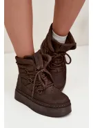 Dámské boty BIG STAR SHOES UU274191 BROWN/BEIGE