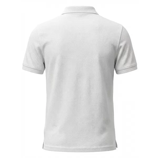  Pánské triko s límečkem 4F 4FWMM00TPTSM0771 WHITE 
