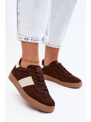 Dámské tenisky BIG STAR SHOES UU274008 BROWN/BEIGE