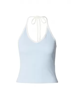 Dámský top URBAN CLASSICS TB8352-21550 FREEZE BLUE