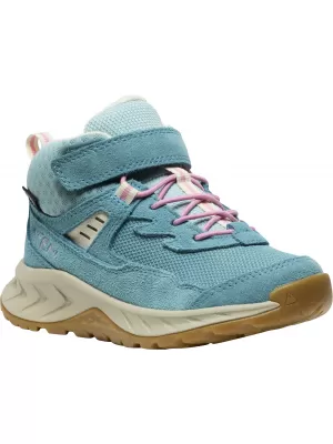 Dětské kotníkové boty KEEN HIGHTRAIL MID WP CHILDREN BRITTANY BLUE/CASHMERE ROSE