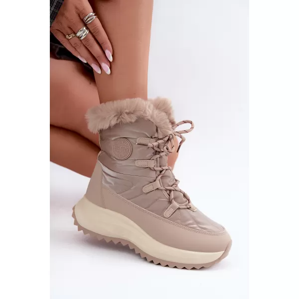  Dámské sněhule BIG STAR SHOES UU274221 BEIGE 