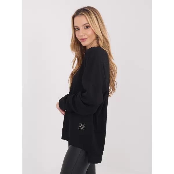  Dámská mikina RUE PARIS RV-BL-A1063.96 NOIRE 
