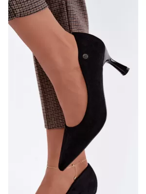 Dámské lodičky VINCEZA 62323 BLACK MATT