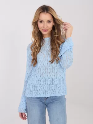 Dámská halenka ITALY MODA IT-BZ-9970.97 LIGHT BLUE