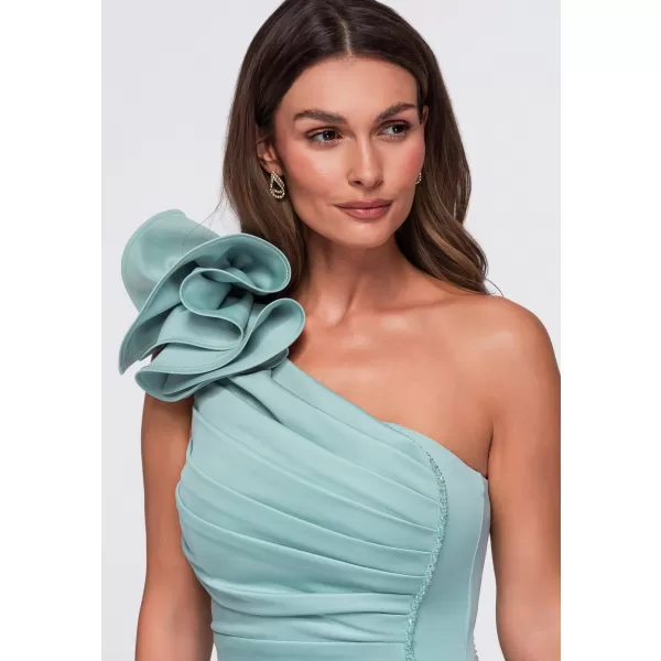  Dámské šaty LARICA LA-OM-DLR445 MINT GREEN 
