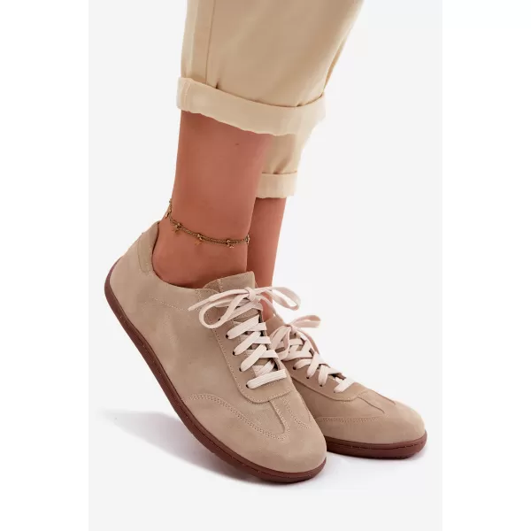  Dámské tenisky ZAZOO N1243/612 BEIGE 