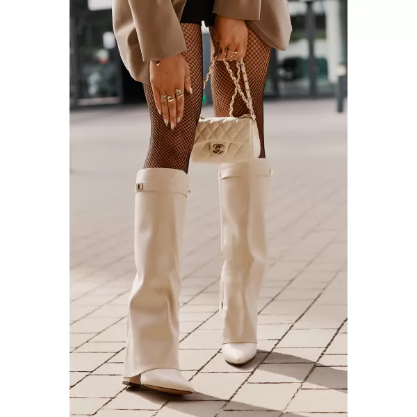  Dámské kozačky BOTO 52200/CLS-296 LIGHT BEIGE 
