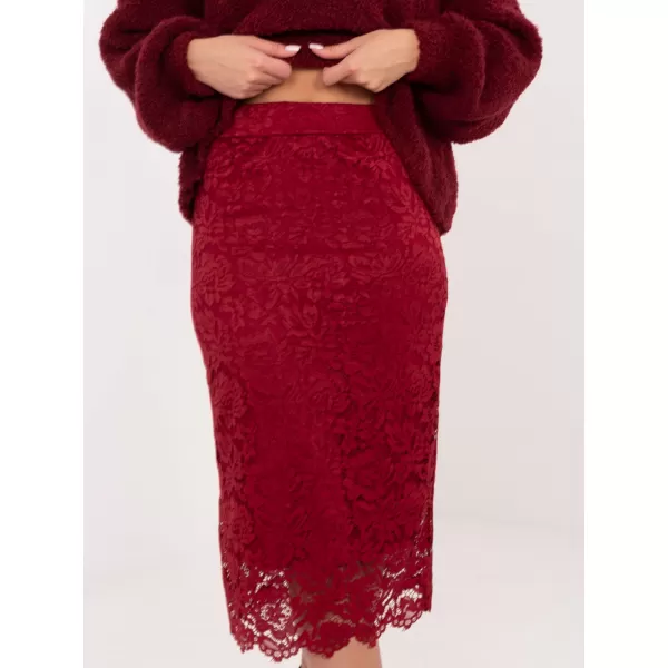  Dámská sukně ITALY MODA IT-SD-21852.15 BURGUNDY 
