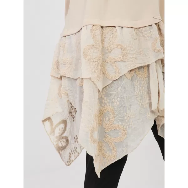  Dámské triko ITALY MODA IT-SK-81869.54 BEIGE 