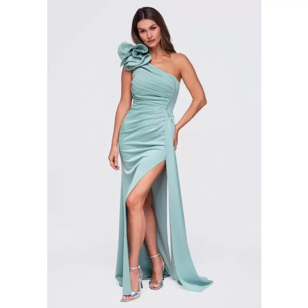  Dámské šaty LARICA LA-OM-DLR445 MINT GREEN 
