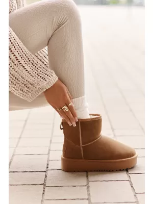 Dámské sněhule BOTO NN605 CAMEL