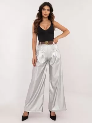 Dámské kalhoty ITALY MODA DHJ-SP-19899.22X SILVER