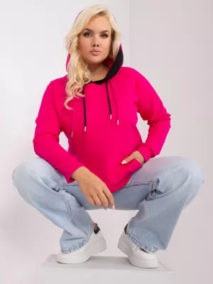 Dámská mikina RELEVANCE RV-BL-9087.77P FUCHSIA