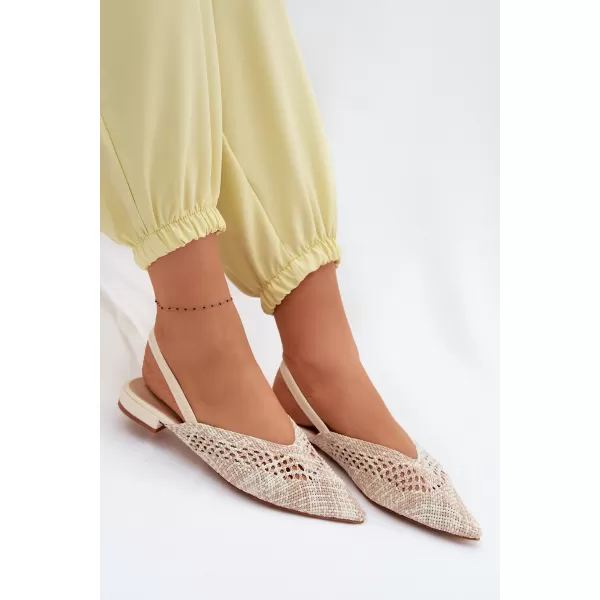  Dámské baleríny BOTO GZ-307 BEIGE 