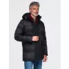 Pánská zimní bunda OMBRE OM-JALJ-0263 BLACK
