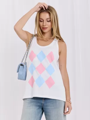 Dámský top RELEVANCE RV-TP-A1375.91 WHITE
