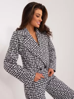 Dámská bunda LAKERTA LK-MA-509562.76 GRAY-BLACK