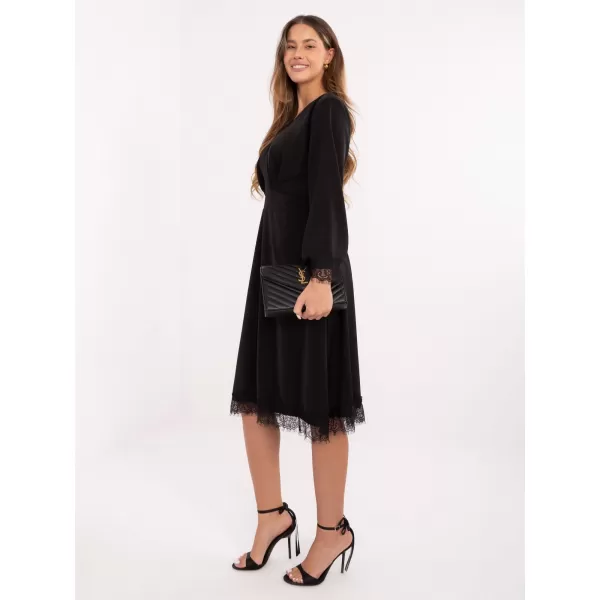  Dámské šaty ITALY MODA MI-SK-92477.18P NOIRE 