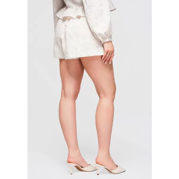  Dámské kraťasy OMBRE OW-ST-E0012 BEIGE 