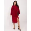 Dámské sako ITALY MODA IT-MA-18365.97 BURGUNDY