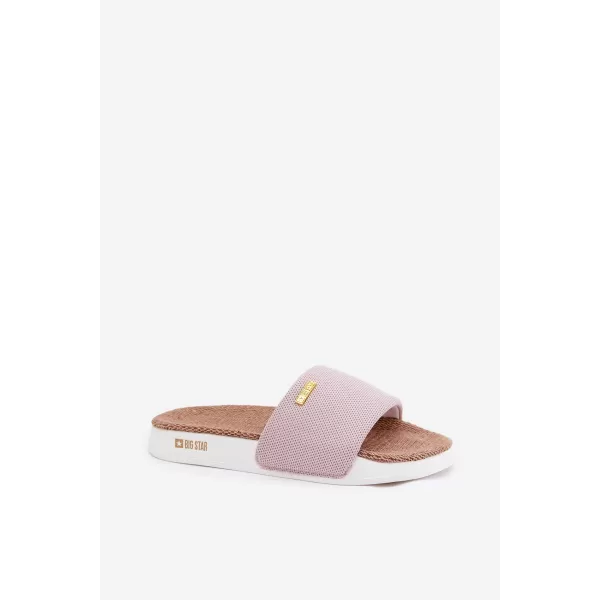  Dámské pantofle BIG STAR SHOES RR274A105 PINK 